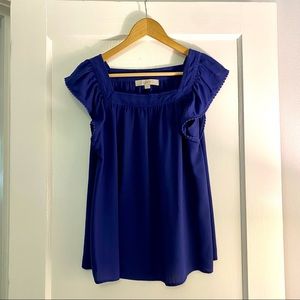 LOFT Royal Blue Top